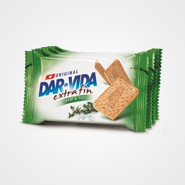 Cracker Thymian und Extra Fin Thym & Sel