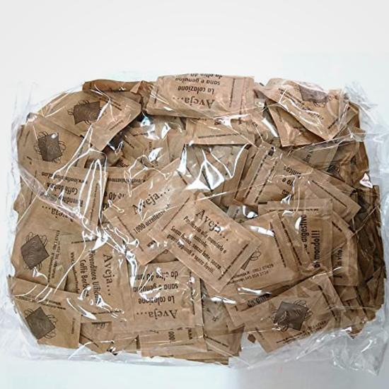 Braune Zuckerbeutel 100 Stk