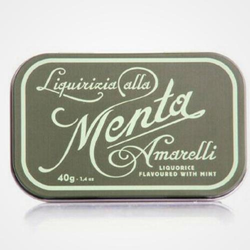 Grüne Amarelli Minze Lakritz 40 gr