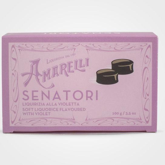 Violettes Lakritz Senatori Amarelli 100 gr