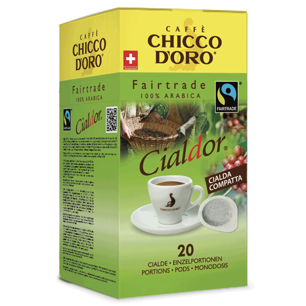 Cialdor Oro Fairtrade-Kaffeekapseln, 20 Kapseln