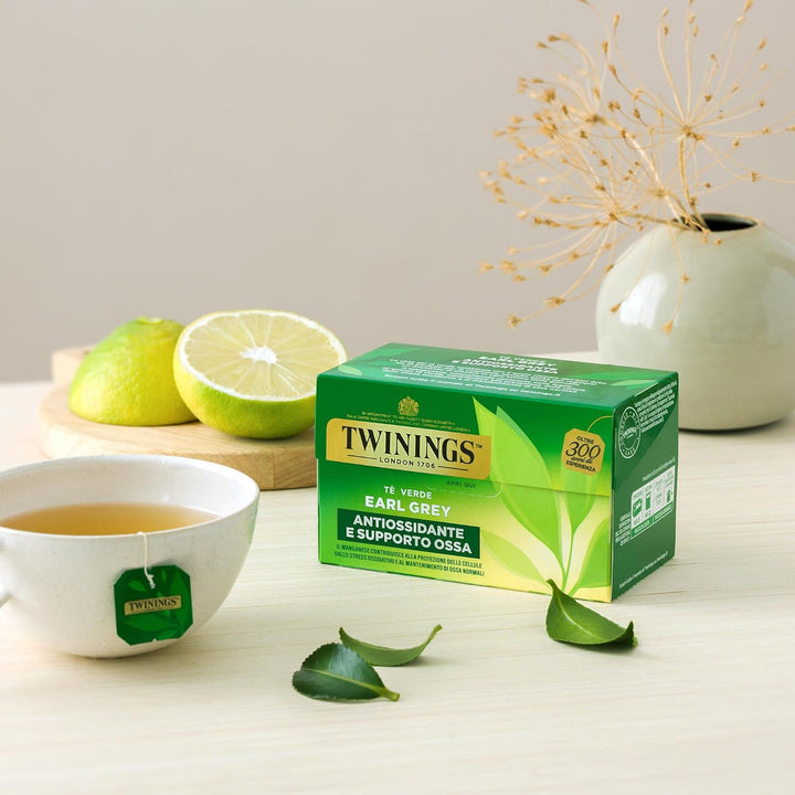 Grüner Tee Green Earl Grey 20 Filter