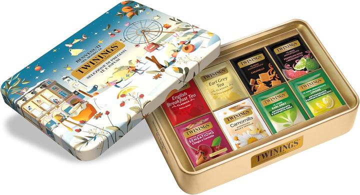 Twinings Geschenkdose mit gemischter Auswahl, 40 Filter