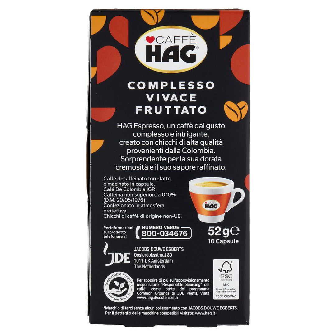 Hag Colombia Kaffeekapseln kompatibel mit Nespresso*