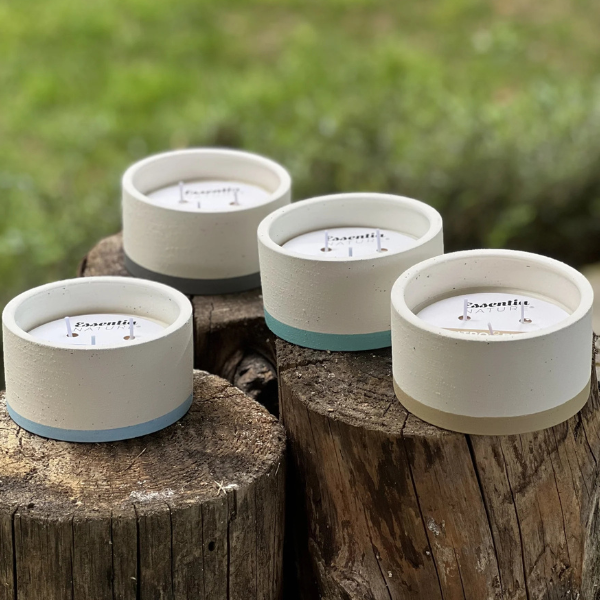 Zitronella Azzurra 265g – Citronella Duftkerze