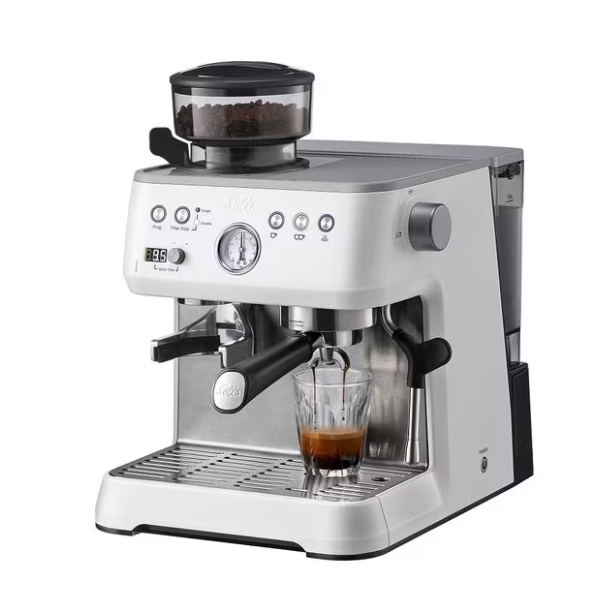 Solis Grind & Infuse Perfetta Espressomaschine – Weiß