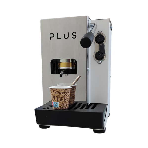 AROMA PLUS Silver Pod-Kaffeemaschine