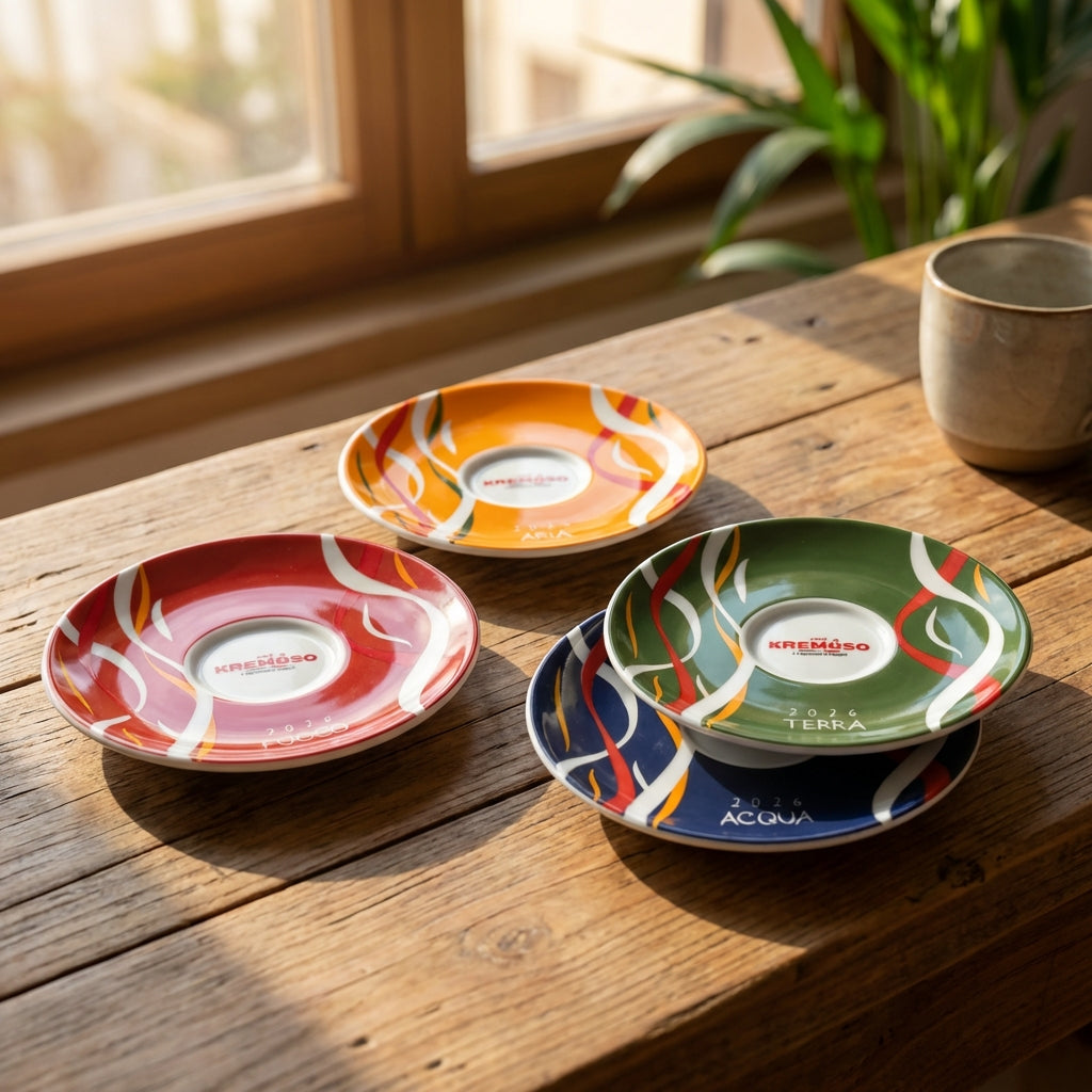 Kremoso Kaffeetassen Kollektion 2026 4tlg