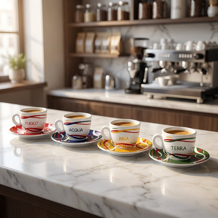 Kremoso Kaffeetassen Kollektion 2026 4tlg