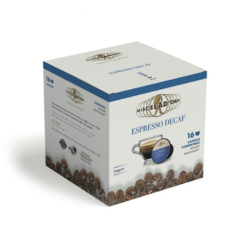 DOLCE GUSTO * DECAF-kompatible Kaffeekapseln 16 Kapseln