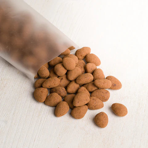 Bio-Zartbitterschokolade mit Mandeln