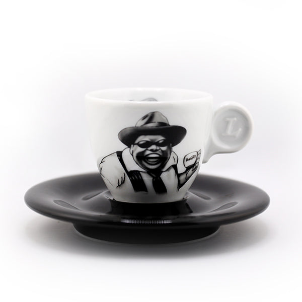 Tazzine da Caffè Lucaffé 100% Arabica con Piattino - Set 6 pz