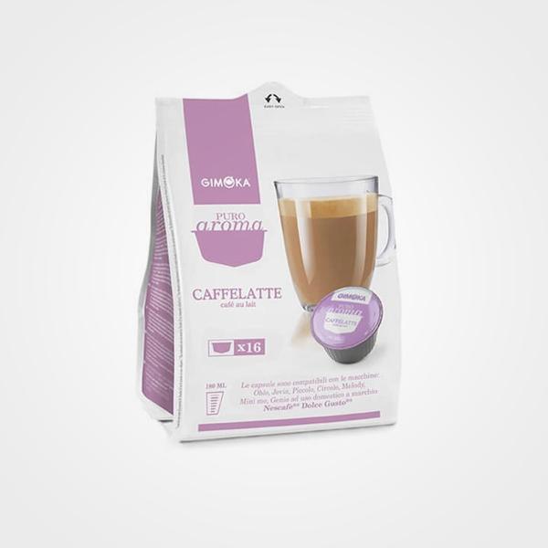 Caffèlatte Dolce Gusto kompatible Kapseln 16 Kapseln