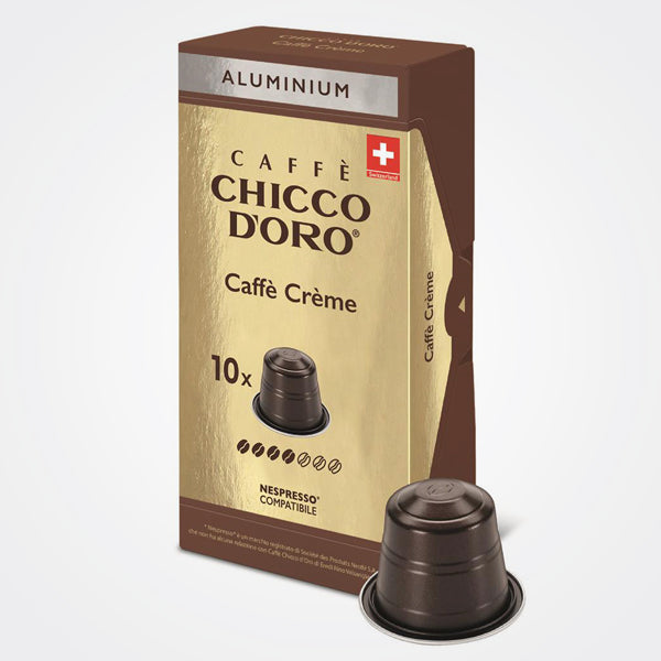 Kaffeekapseln Nespresso* kompatibel Creme ALU 10 Stück