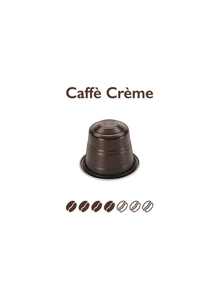 Kaffeekapseln Nespresso* kompatibel Creme ALU 10 Stück