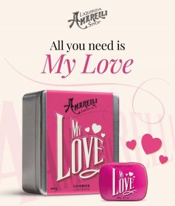 Reines Lakritz Meine Liebe San Valentino Amarelli 20 gr