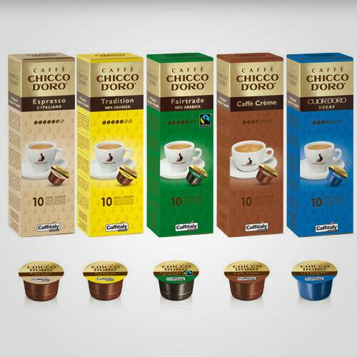 Caffitaly Espresso Forte Kaffeekapseln 10 Kapseln