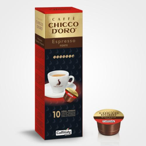 Caffitaly Espresso Forte Kaffeekapseln 10 Kapseln
