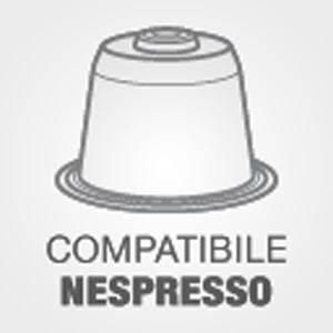 Kompostierbarer kompatibler Kaffee Nespresso * Forte 10 cps