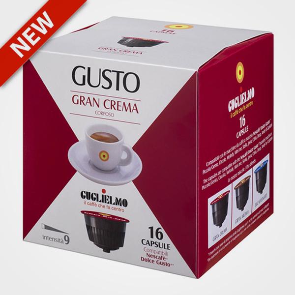 Kaffeekapseln kompatibel mit Nescafé Dolce Gusto Crema 16 Kapseln