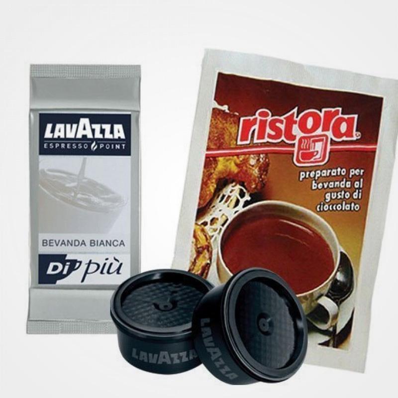 Capsule Espresso Point Bevanda Bianca + Cioccolata Ristora 50 cps